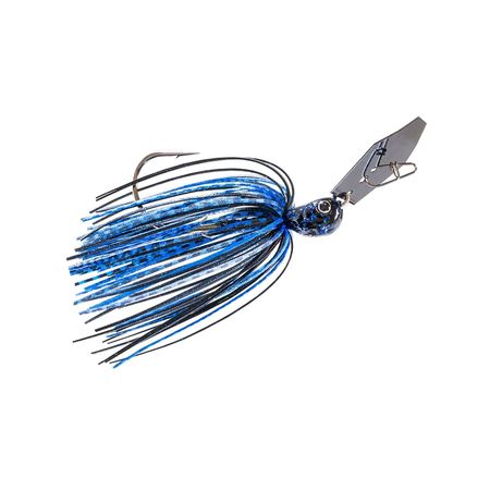 Z-MAN Chatterbait Jackhammer 0.375 Oz-Black Blue CBJH38-06